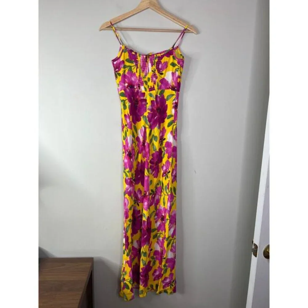 NEW Favorite Daughter The One That Got Away Floral Keyhole Maxi Dress Multi - Picture 6 of 7